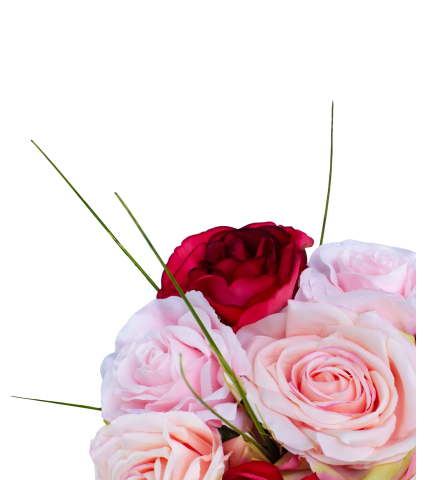 Bouquet artificiel Rosée