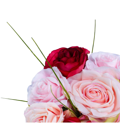 Bouquet artificiel Rosée