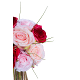Bouquet artificiel Rosée