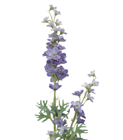 Tige de delphinium artificiel violet