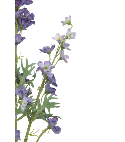 Tige de delphinium artificiel violet
