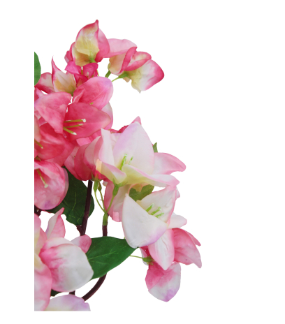Tige de bougainvillier artificiel rose