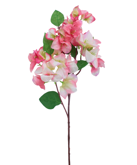 Tige de bougainvillier artificiel rose