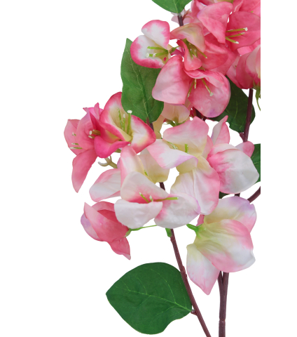 Tige de bougainvillier artificiel rose