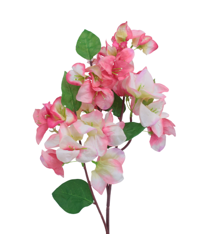 Tige de bougainvillier artificiel rose