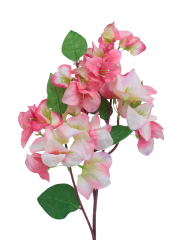 Tige de bougainvillier artificiel rose