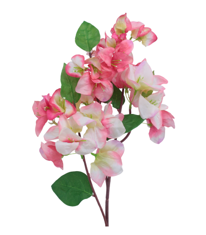Tige de bougainvillier artificiel rose