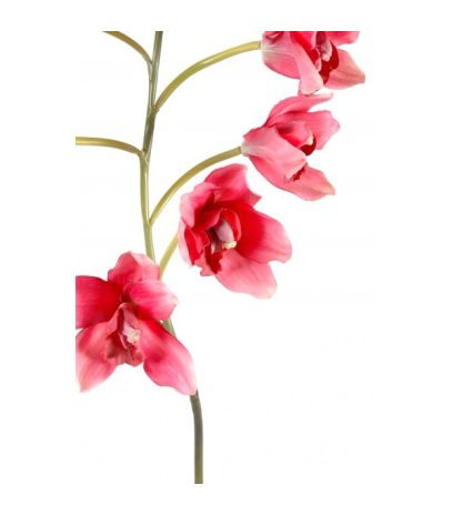 Cymbidium artificiel rouge