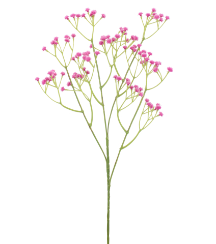 Gypsophile rose artificiel
