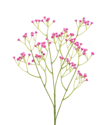 Gypsophile rose artificiel