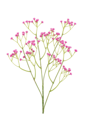 Gypsophile rose artificiel