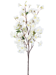 Rameau de cerisier artificiel blanc