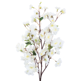 Rameau de cerisier artificiel blanc