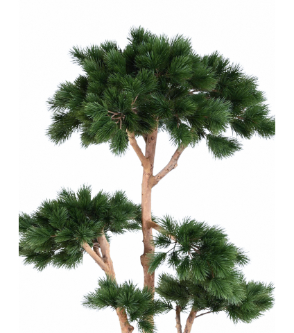 Pin artificiel à trois troncs