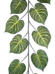Guirlande d'aphelandra artificielle