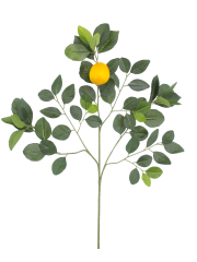 Branche de citronnier artificielle