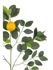 Branche de citronnier artificielle