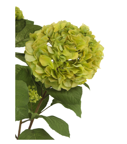 Arbuste hortensia verdi artificiel