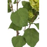 Arbuste hortensia verdi artificiel