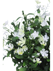 Saponaire artificielle blanche