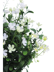 Saponaire artificielle blanche
