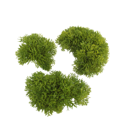 Petits galets de mousse artificiels