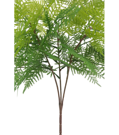 Branche de fougère plumeuse artificielle