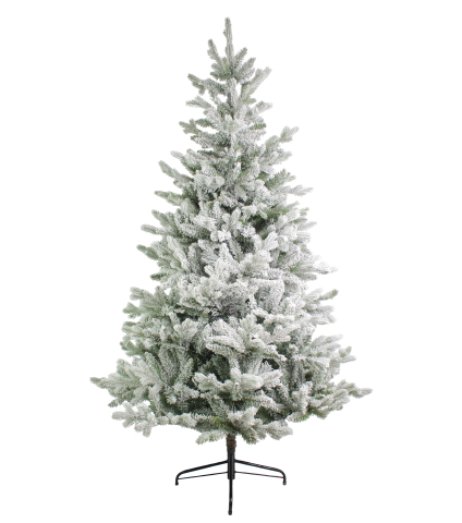Sapin artificiel blanc