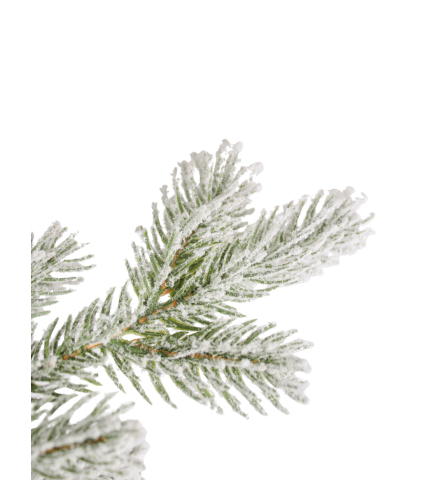 Sapin artificiel blanc