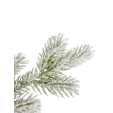 Sapin artificiel blanc