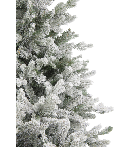Sapin artificiel blanc