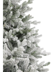 Sapin artificiel blanc