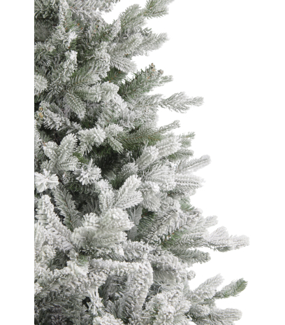 Sapin artificiel blanc