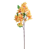 Tige de bougainvillée artificielle orange