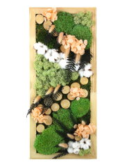 Tableau végétal fleuri Deauville