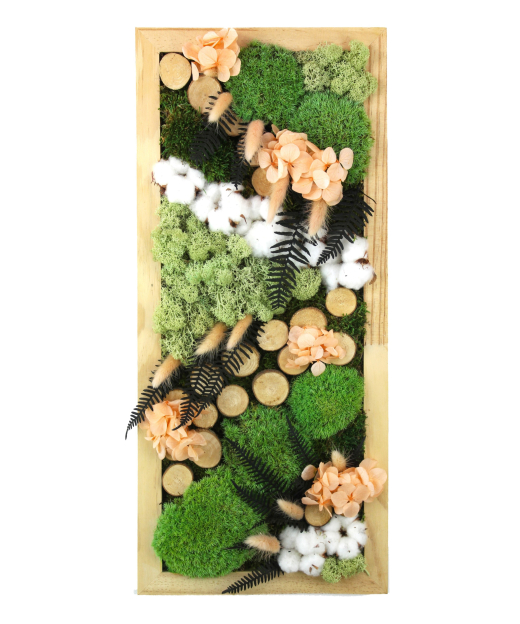 Tableau végétal fleuri Deauville