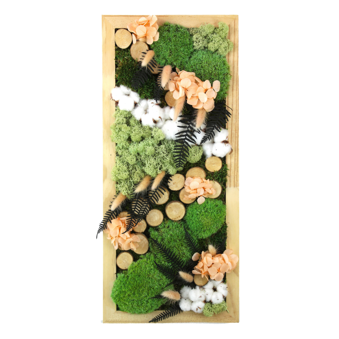 Tableau végétal fleuri Deauville