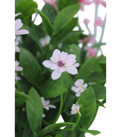 Helianthe artificielle rose