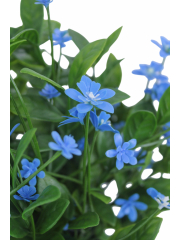 Helianthe artificielle bleue