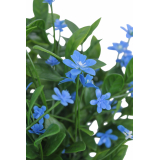 Helianthe artificielle bleue