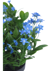 Helianthe artificielle bleue