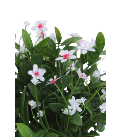 Helianthe artificielle blanche