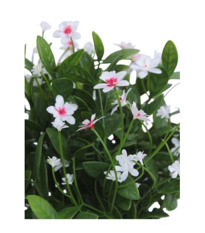 Helianthe artificielle blanche
