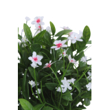 Helianthe artificielle blanche