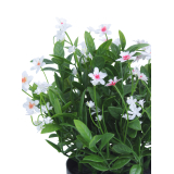 Helianthe artificielle blanche