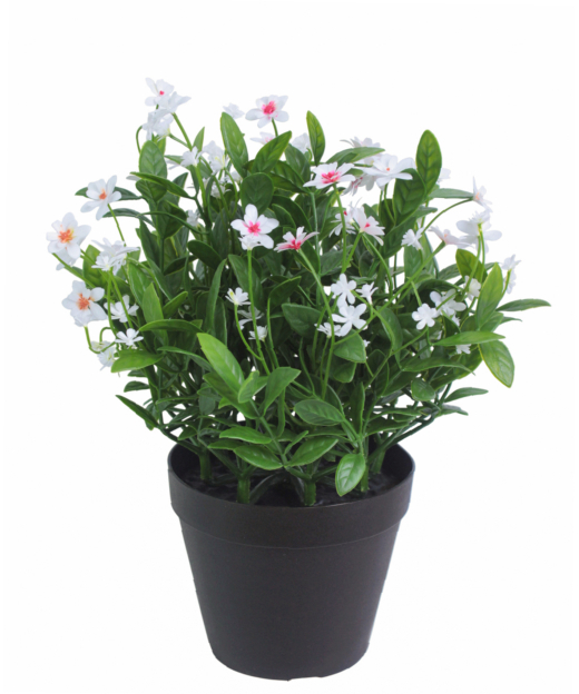 Helianthe artificielle blanche