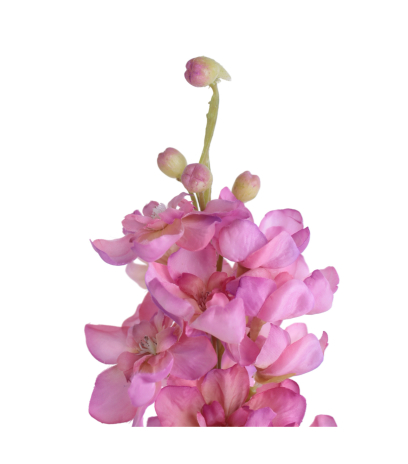 Delphinium artificiel rose
