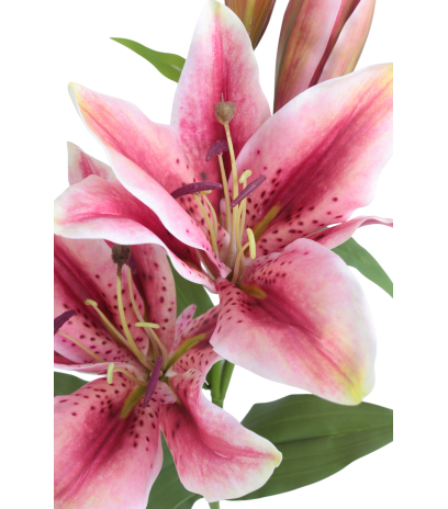 Lys artificiel rose