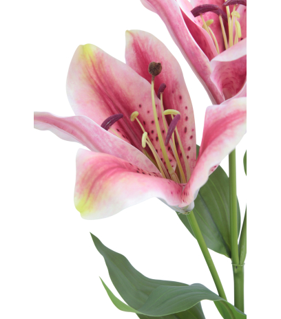 Lys artificiel rose