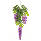 Tige de glycine artificielle violette
